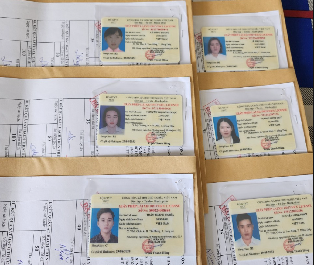 VĂN PHÒNG GHI DANH HỌC LÁI XE Ô TÔ ĐỒNG THÁP