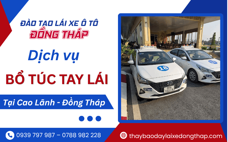 bổ túc tay lái cao lãnh đồng tháp