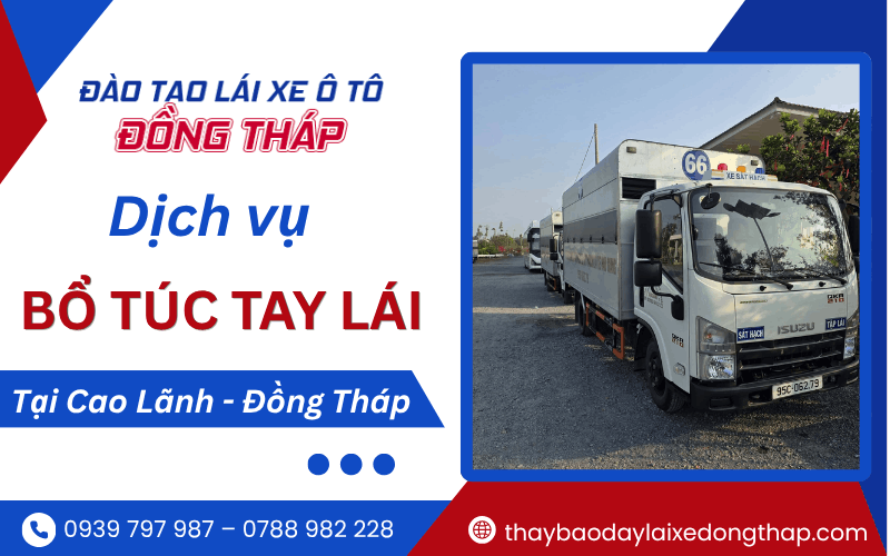 bổ túc tay lái cao lãnh đồng tháp