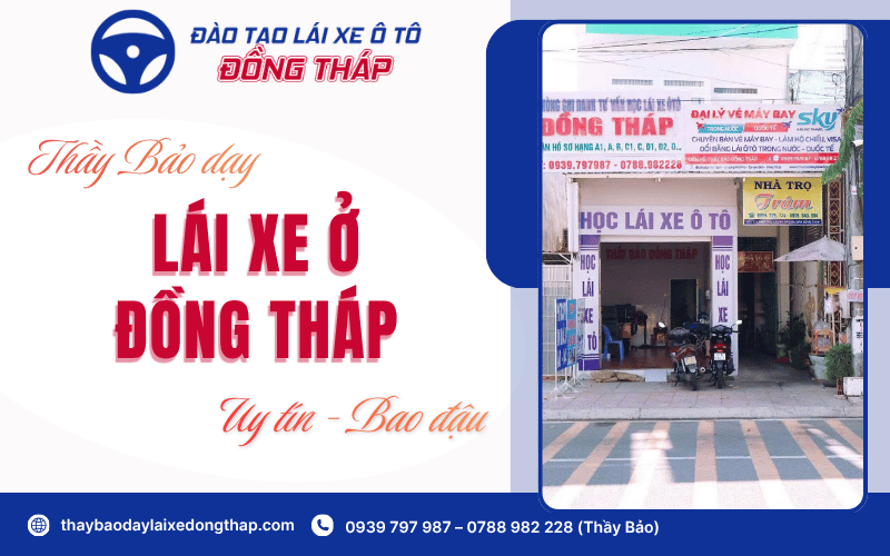 lái xe thầy Bảo