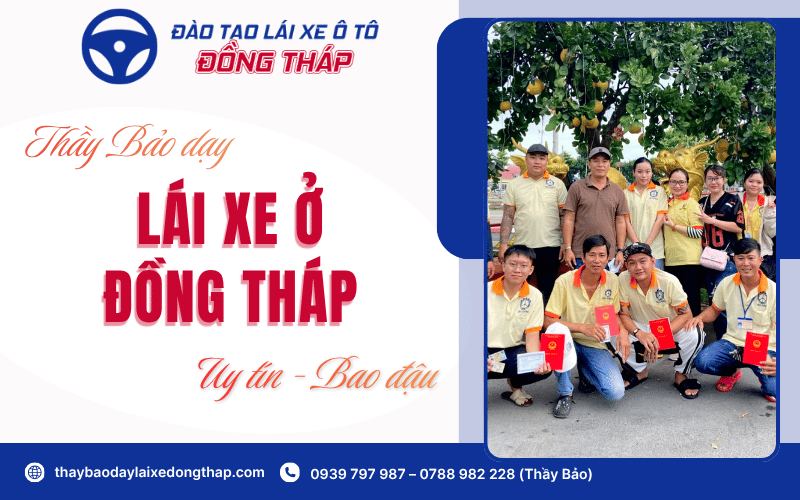 lái xe thầy Bảo