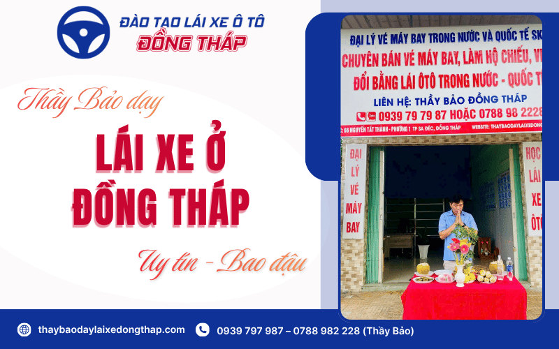 lái xe thầy Bảo
